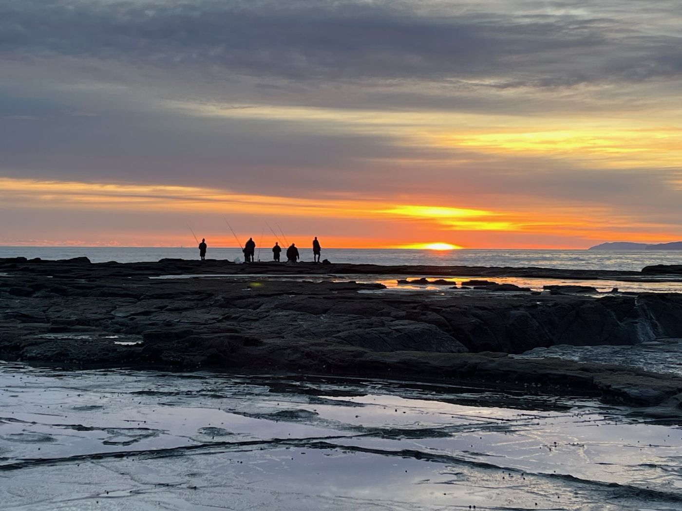 Sunset at Okakari Cliffs